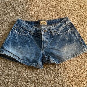Womens BKE denim Jean shorts size 27